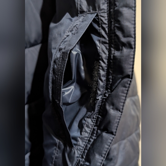 Columbia Navy Quilted Long Jacket - Picture 4 of 6